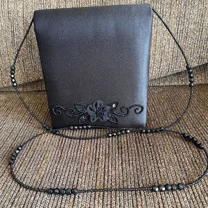 Jessica McClintock black shoulder bag